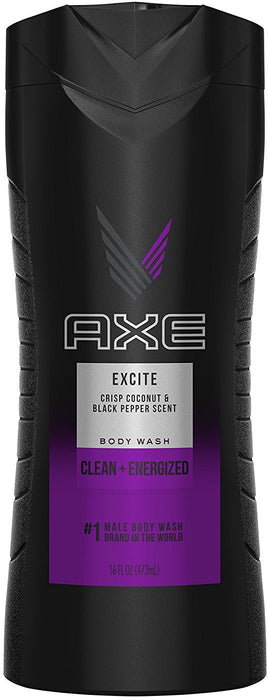 Axe Excite Shower Gel, 16 oz