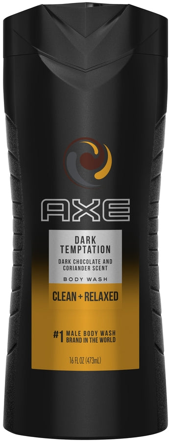 Axe Dark Temptation Body Wash for Men, 16 oz