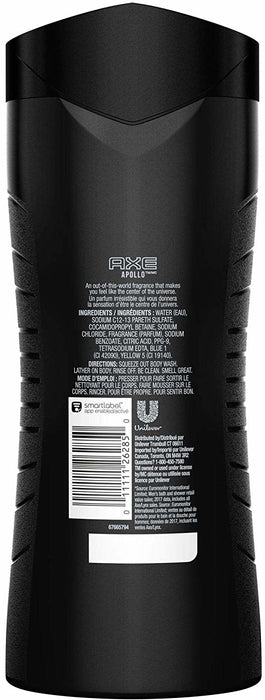 Axe Apollo Clean + Fresh Body Wash, 16 oz