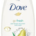 Dove Go Fresh Rejuvenating Body Wash, Pear & Aloe Vera, 22 oz