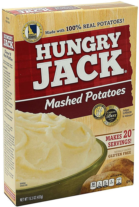 Hungry Jack Instant Mashed Potatoes, 433 gr