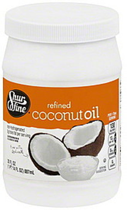 Shurfine Coconut Oil, 30 oz