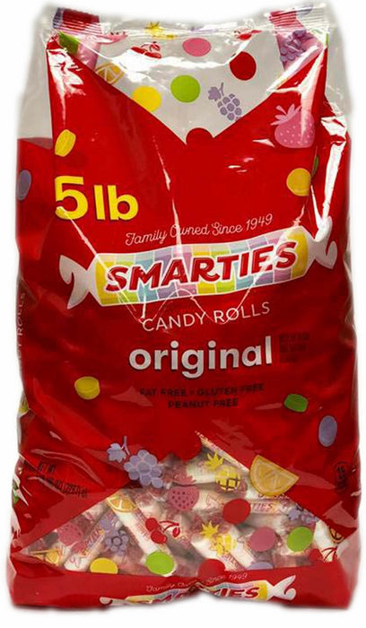 Smarties Original Candy Rolls, 5 lbs