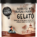 Culinary Tours Amaretto with Amarena Cherries Gelato Ice Cream, 16 oz