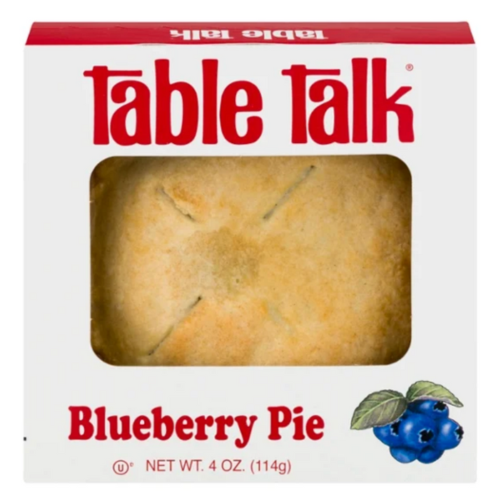 Table Talk Blueberry Pie , 4 oz