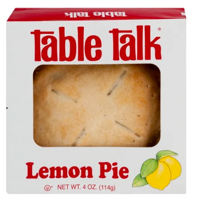 Table Talk Lemon Pie , 4 oz