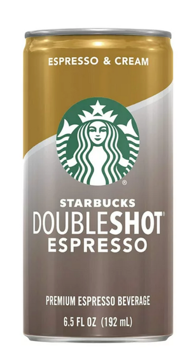 Starbucks Double Shot Espresso Can , 6.5 oz