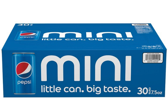 Pepsi Mini, 3-Pack , 30 x 7.5 oz — Goisco.com