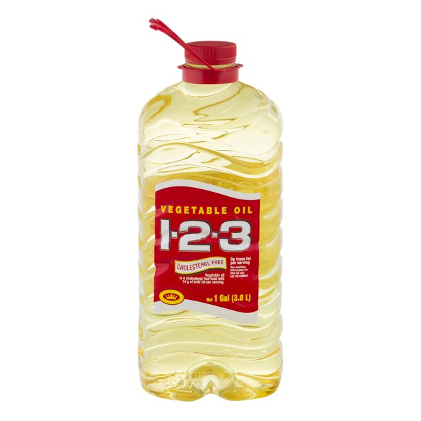 1-2-3 Vegetable Oil , 1 gl