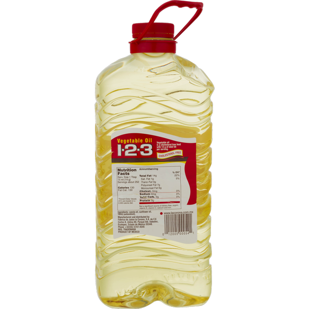 1-2-3 Vegetable Oil , 1 gl