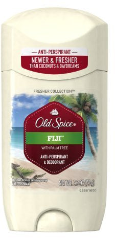 Old Spice Fiji Deodorant, Value Pack, 3 x 2.6 oz