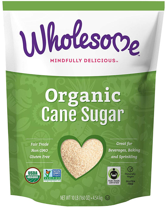 Wholesome Organic Cane Sugar , 6 lbs