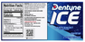 Dentyne Ice Peppermint Chewing Gum, Value Pack, 12 ct