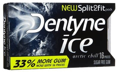 Dentyne Ice Sugar Free Peppermint Gum, 9 ct