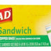 Glad Sandwich Zipper Bags, 22 ct