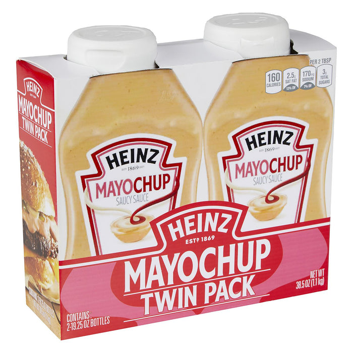 Heinz Mayochup Saucy Sauce, 2-Pack, 2 x 19.25 oz