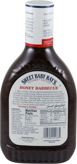 Sweet Baby Ray's Honey Barbecue Sauce, 40 oz