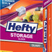 Hefty Storage Slider Bags, Quart, 100 ct