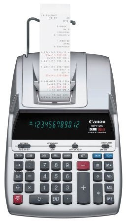 Canon Two-Color Desktop Printing Calculator, Model# MP11DX