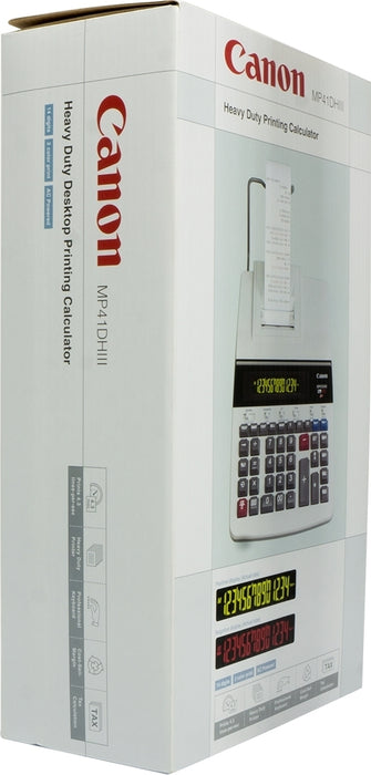 Canon Two-Color Desktop Printing Calculator, Model# MP41DHIII