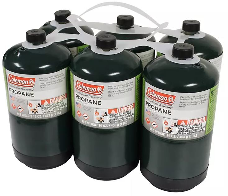 Coleman Propane 6-Pack, 6 x 16 oz