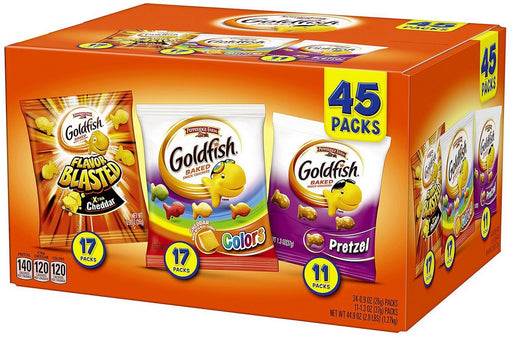 Pepperidge Farm Goldfish Variety Pack, 45 packs