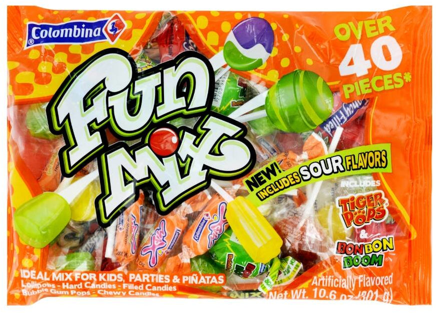 Colombina Fun Mix Candy Assortment, 10.6 oz