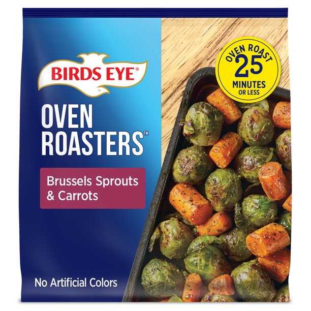 Birds Eye Oven Roasted Sheet Pan Brussels Sprouts & Carrots, Frozen , 3 lbs