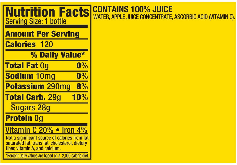 Mott's 100% Original Apple Juice, 6-Pack, 6 x 5.5 oz