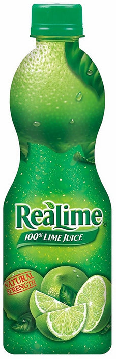 ReaLime 100% Lime Juice Bottle, 8 oz