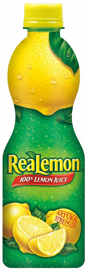 ReaLemon 100% Lemon Juice Bottle, 8 oz