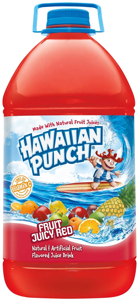 Hawaiian Punch, Fruit Juicy Red, with Vitamine C, 1 gal