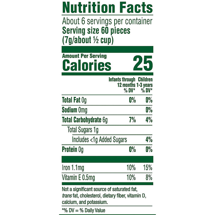 Gerber Organic Puffs Cereal Snack, Cranberry Orange, 1.48 oz