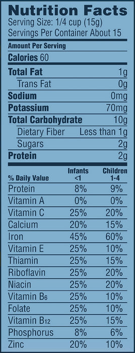 Gerber Oatmeal Single Grain Cerel, Supported Sitter 1st Foods, 8 oz 