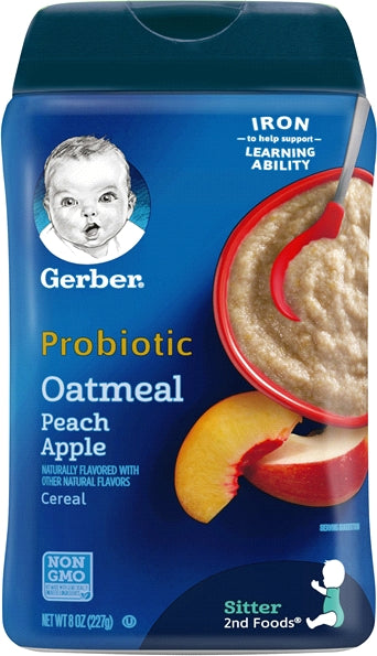 Probiotic Oatmeal Gerber Oat Cereal Gerber Organic Baby Cereal Oat