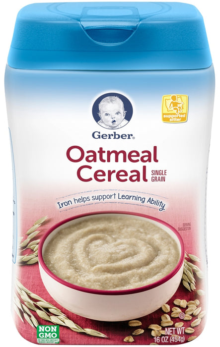 Gerber Oatmeal Cereal, 16 oz