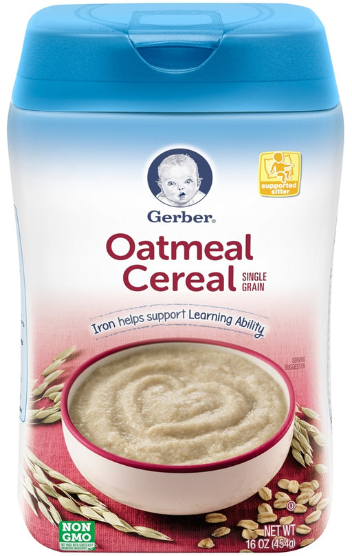 Gerber Oatmeal Cereal, 16 oz