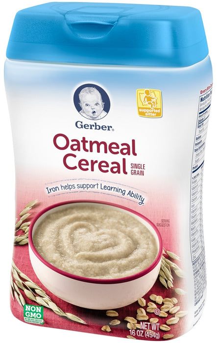 Gerber Oatmeal Cereal, 16 oz