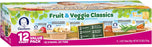 Gerber 1st Foods, Fruit & Veggie Classics Assorted Tubs, 24 x 2.5 oz