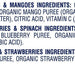Gerber Organic Baby Food Mixed Assortments, Fruits & Veggies, 12 x 3.5 oz