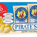 Pirate's Booty Rice & Corn Popps Value Pack, Aged White Cheddar, 36 x 14 gr