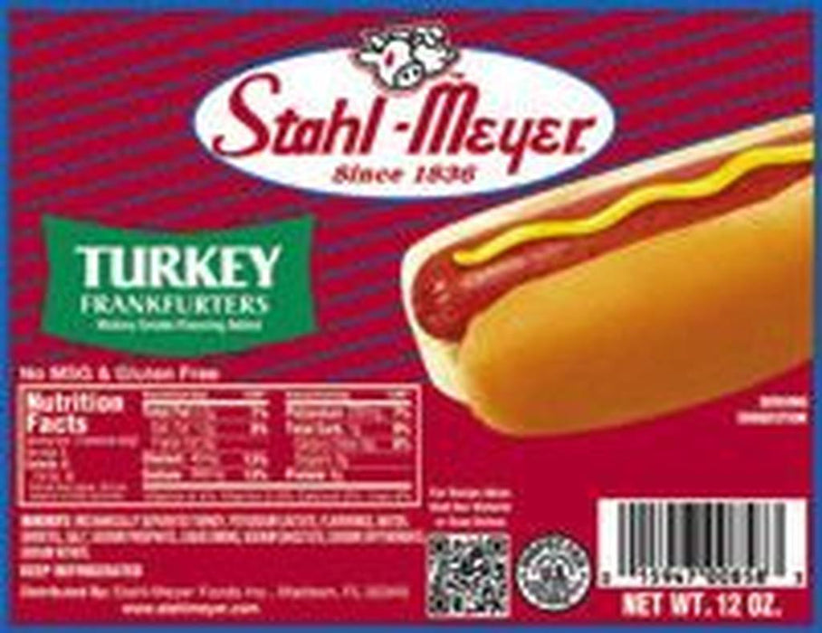 Stahl-Meyer Turkey Franks, 12 oz