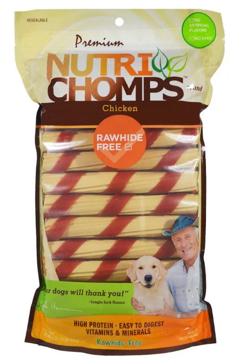 Nutri Chomps Chicken Twists For Dogs , 21 ct