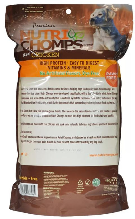 Nutri Chomps Chicken Twists For Dogs , 21 ct