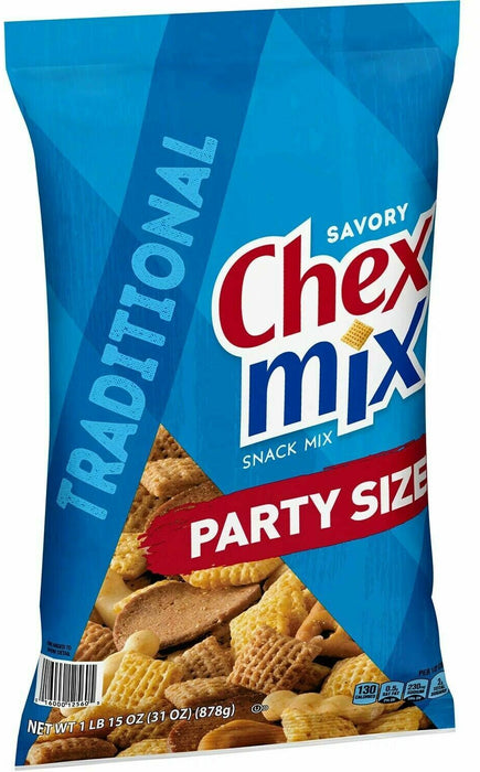 Chex Mix Traditional Snack Party Size , 31 oz