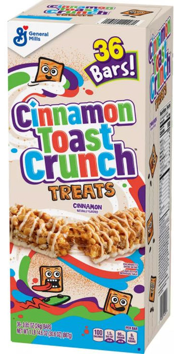 General Mills Cinnamon Toast Crunch Treat Bars , 36 x 0.85 oz
