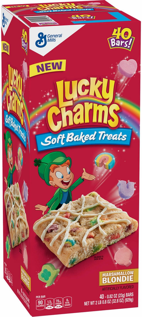 General Mills Lucky Charms Soft Baked Treats, 40 ct