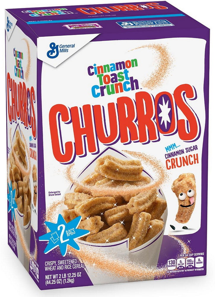 General Mills Cinammon Toast Crunch Churros , 44.25 oz