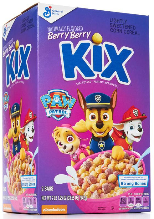 Berry Berry Paw Patrol Kix Cereal, 33.25 oz