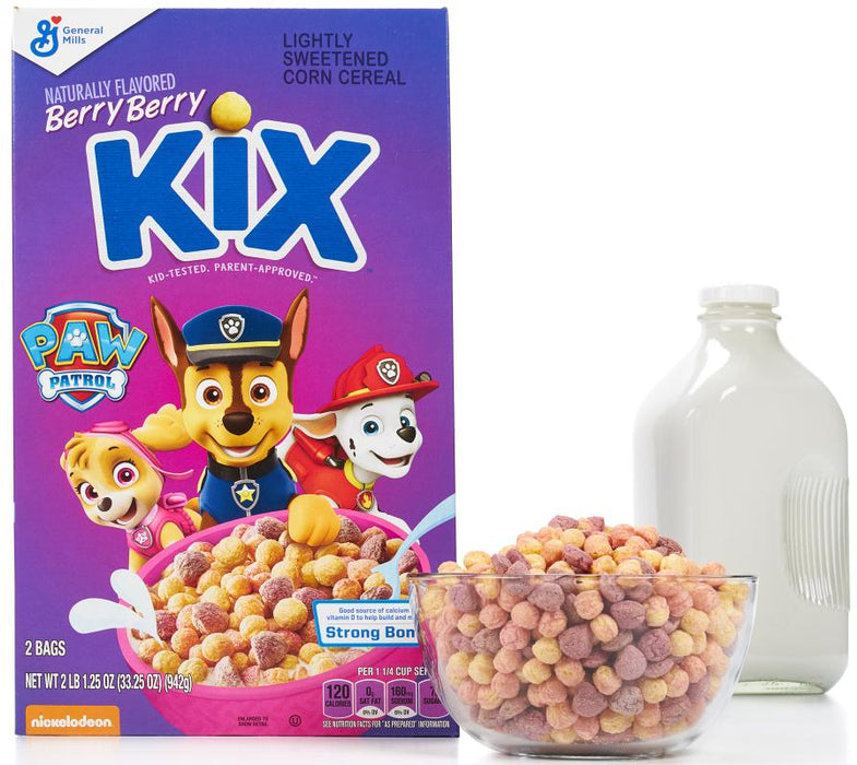 Berry Berry Paw Patrol Kix Cereal, 33.25 oz